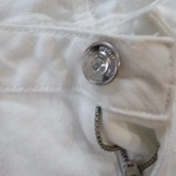 Michael kors Women's White Skinny Jeans Size 2 - Picture 4 of 8
